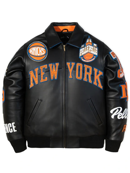 Pelle Pelle x FISLL For The City Of Knicks Jacket